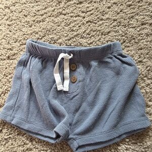 Stylish Kids Blue Waffle Shorts